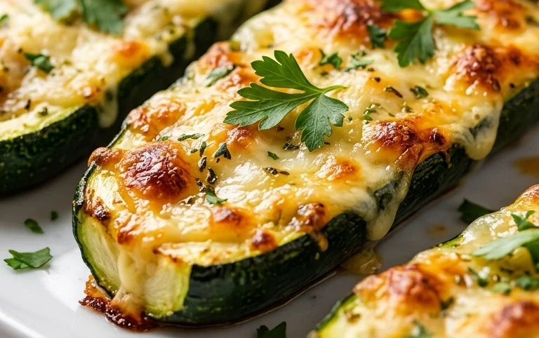 Baked Parmesan Zucchini