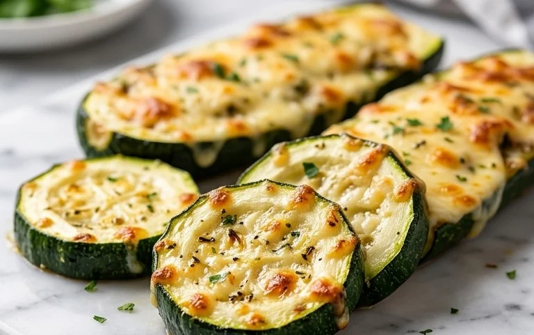 Baked Parmesan Zucchini