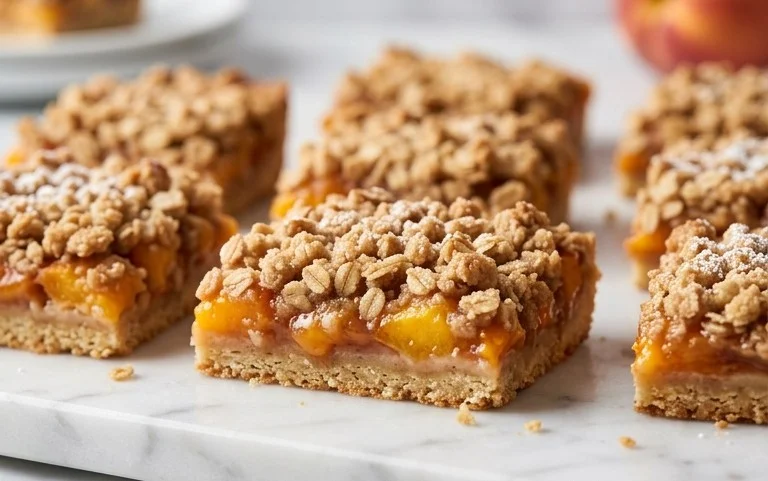 Fresh Peach Crum extractb Bars