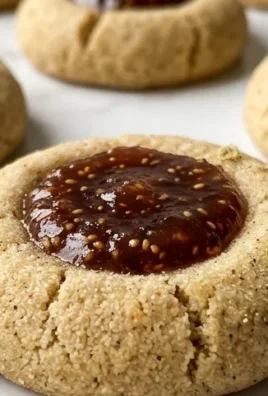Cardamom Fig Thumbprint Cookies