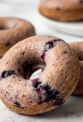 Blueberry Cake Donuts