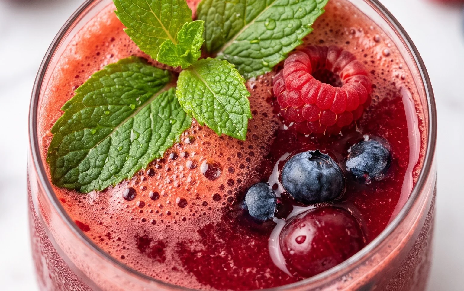 Watermelon Cherry Berry Beet Juice
