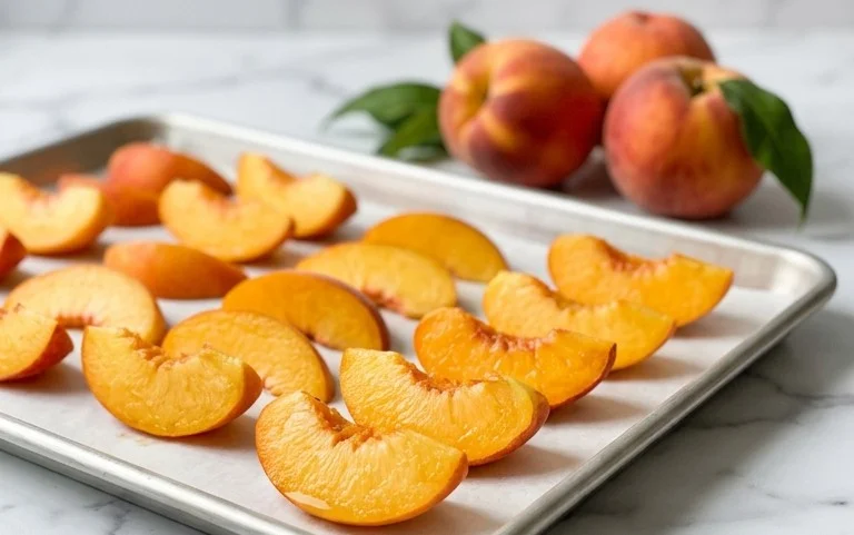 Freezing Peaches, How to Easily Freeze Peaches