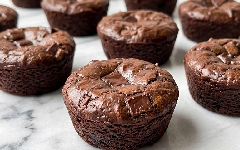 Chocolate Black Bean Brownie Bites