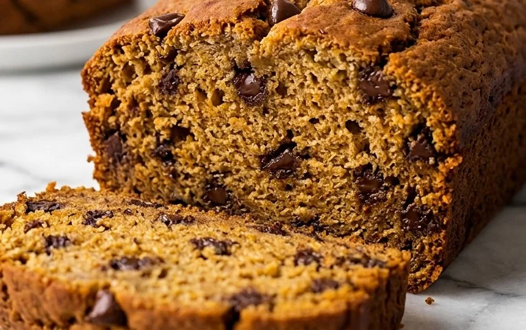 Pumpkin Chip Banana Bread