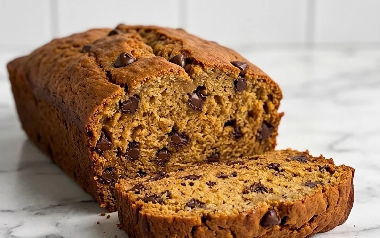 Pumpkin Chip Banana Bread