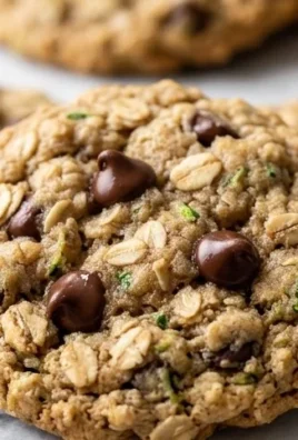 Homemade Zucchini-Oat Chocolate Chip Cookies