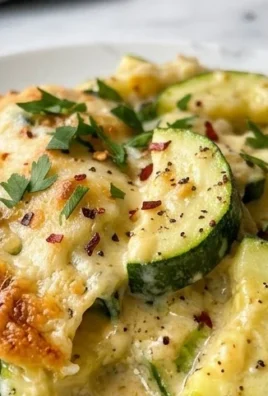 Creamy Parmesan Zucchini