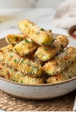 Baked Parmesan Zucchini Fries