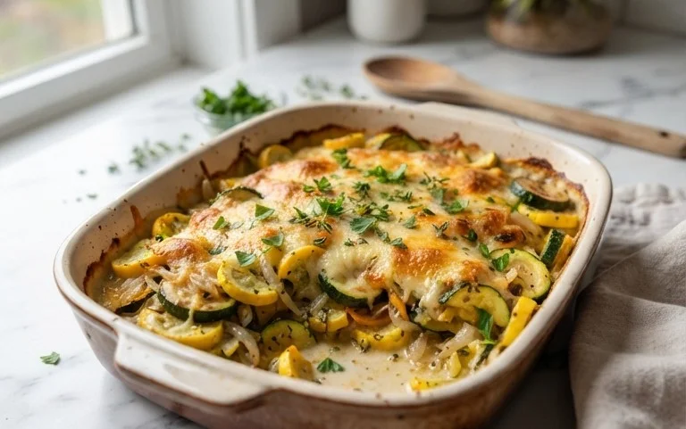 Zucchini and Squash Casserole Recipe
