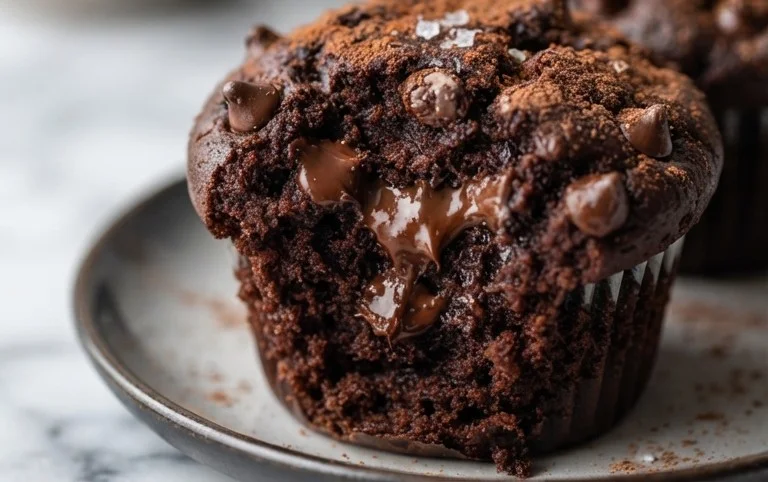 Double Chocolate Muffins