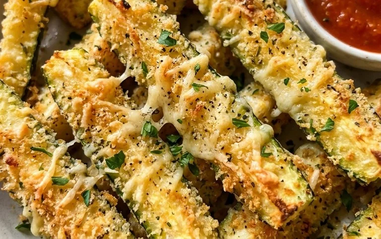Baked Parmesan Zucchini Fries