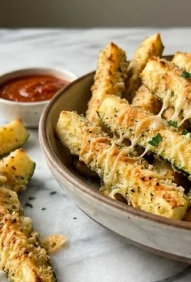 Baked Parmesan Zucchini Fries