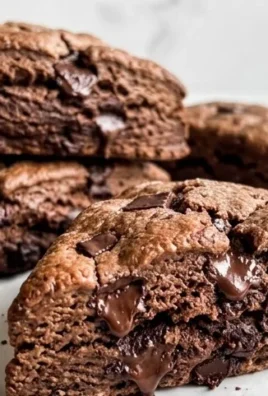 Triple Chocolate Scones