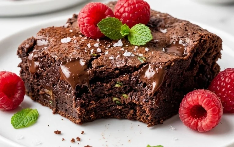 Secretly Healthy Zucchini Brownies