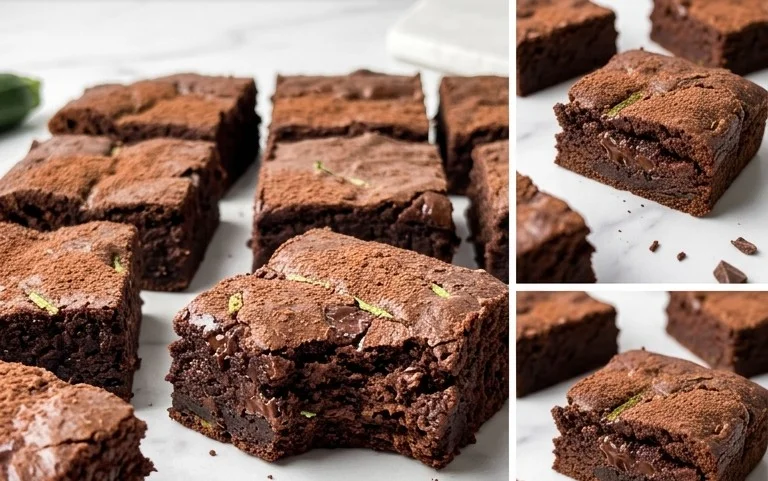 Secretly Healthy Zucchini Brownies