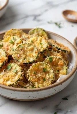 Crispy Baked Zucchini Chips