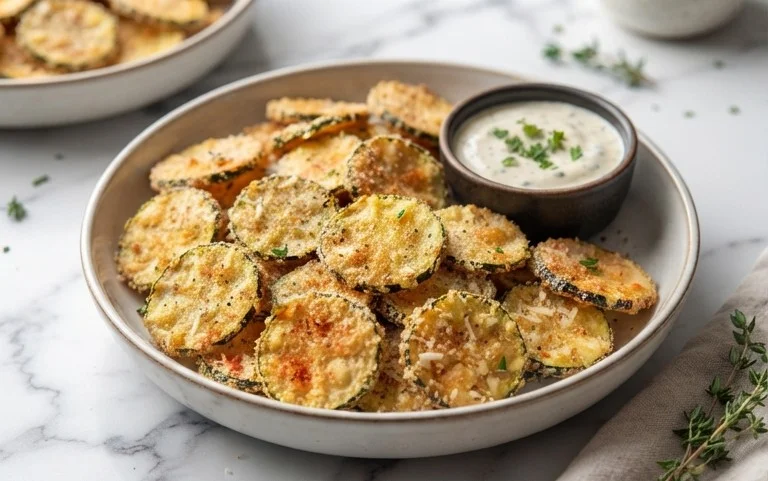 Baked Zucchini Chips