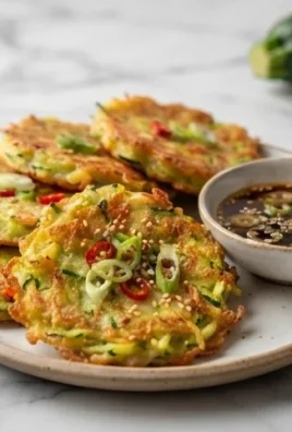 Quick & Easy Korean Zucchini Fritters (Hobak Jeon)