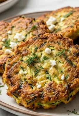 Kolokithokeftedes (Greek Zucchini Fritters)