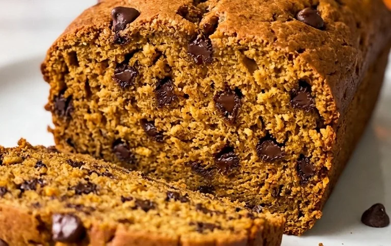 Pumpkin Chocolate Chip Bread