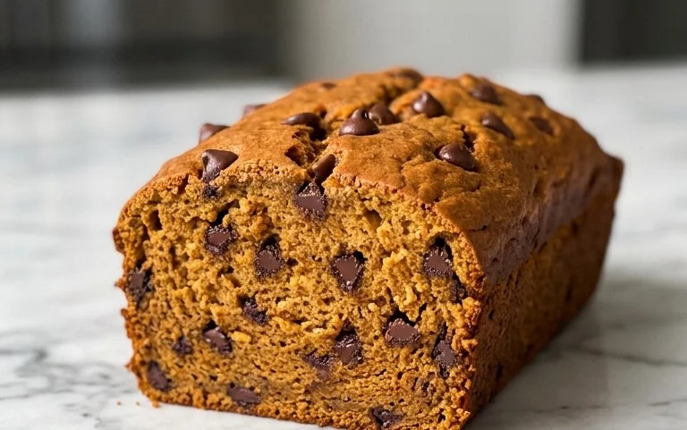 Pumpkin Chocolate Chip Bread