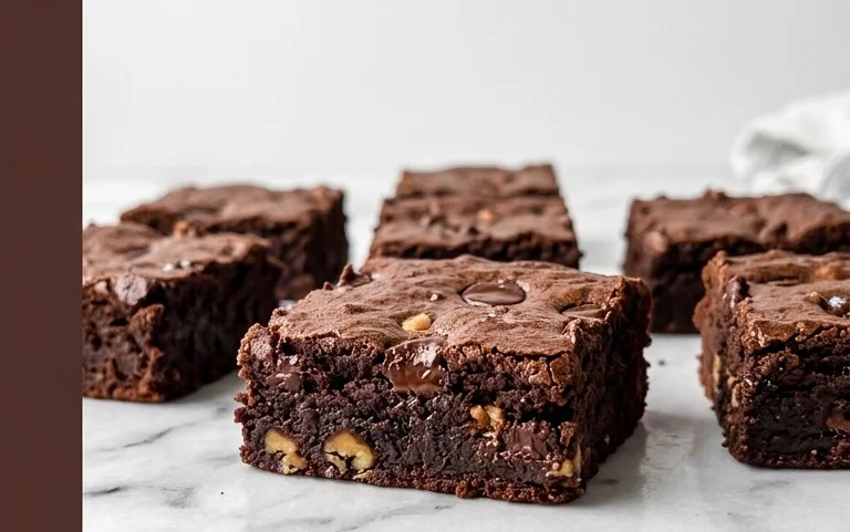 Flourless Chickpea Brownies (Vegan & Gluten Free)
